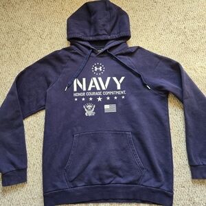 Under Armour Dark Blue Graphic Hoodie
